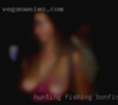 Hunting fishing women area bonfires.